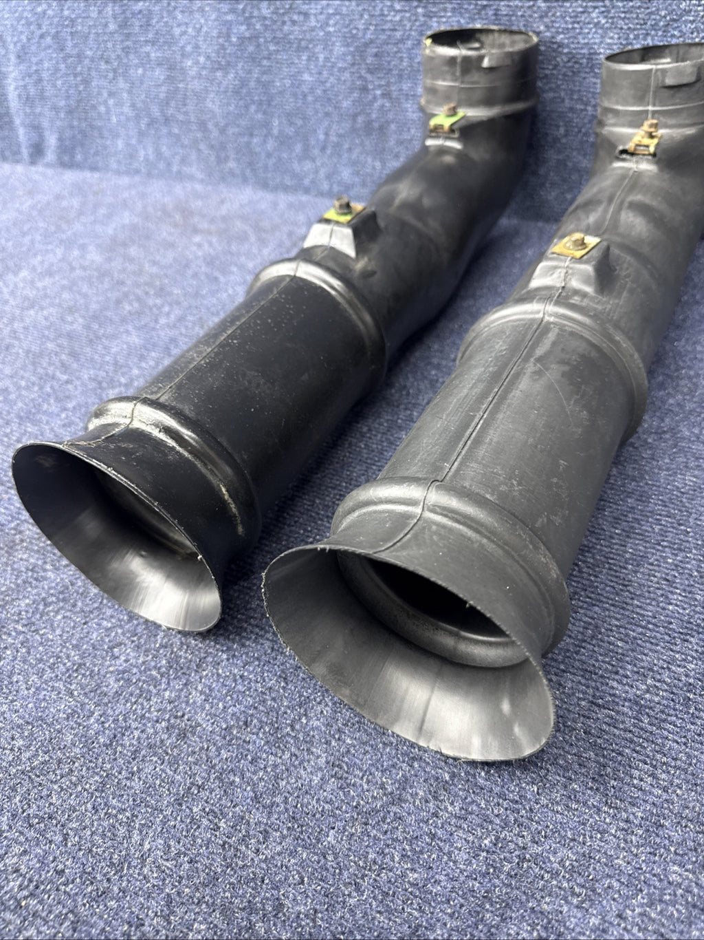 1982 1983 1984 1985 Mustang Gt Dual Snorkel Air Cleaner Ducts Tubes OEM Foxbody