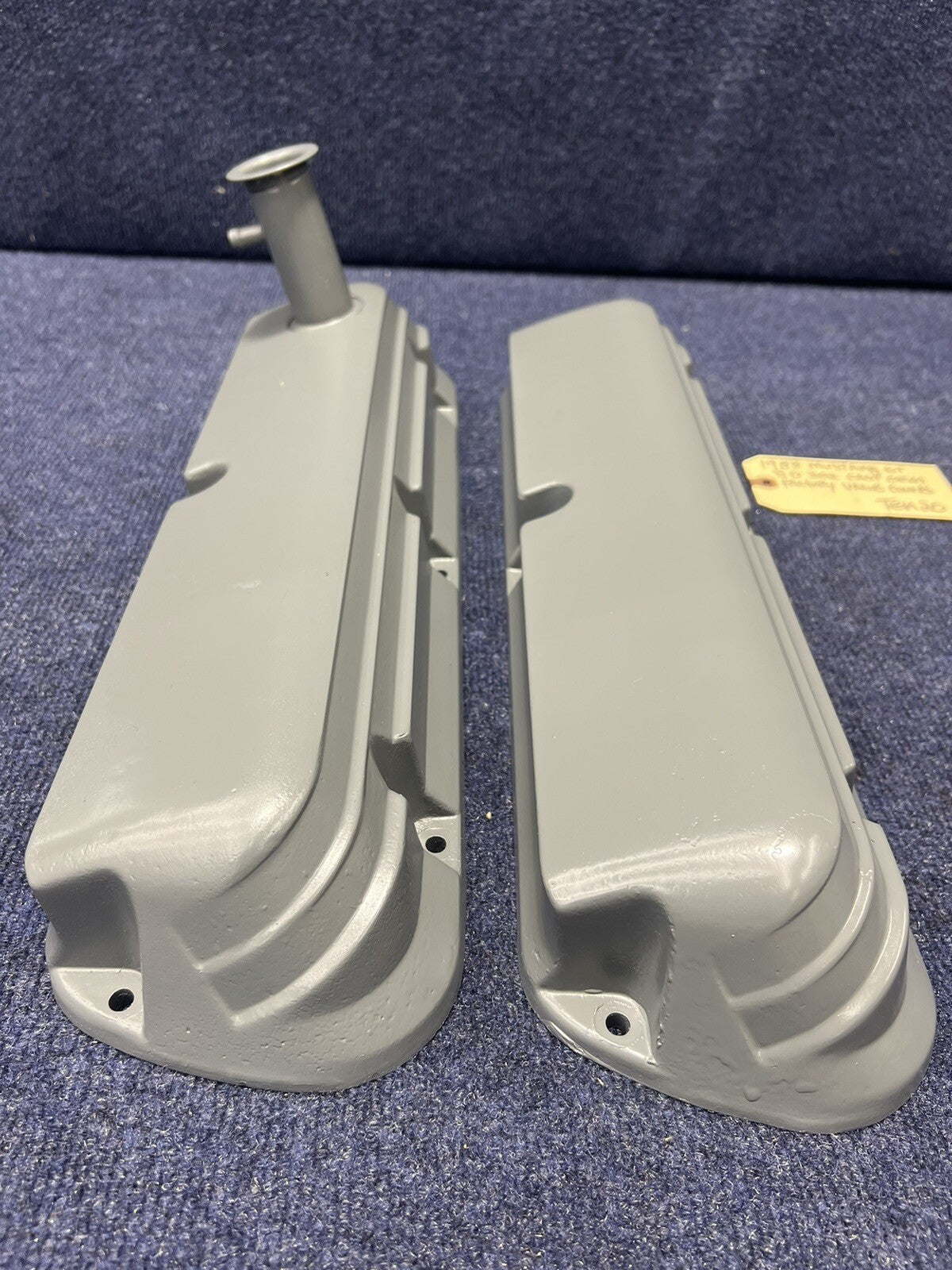 87-93 Ford Mustang Factory Aluminum Valve Covers 5.0L 5.0 302 289 E6ZE-6583-AB