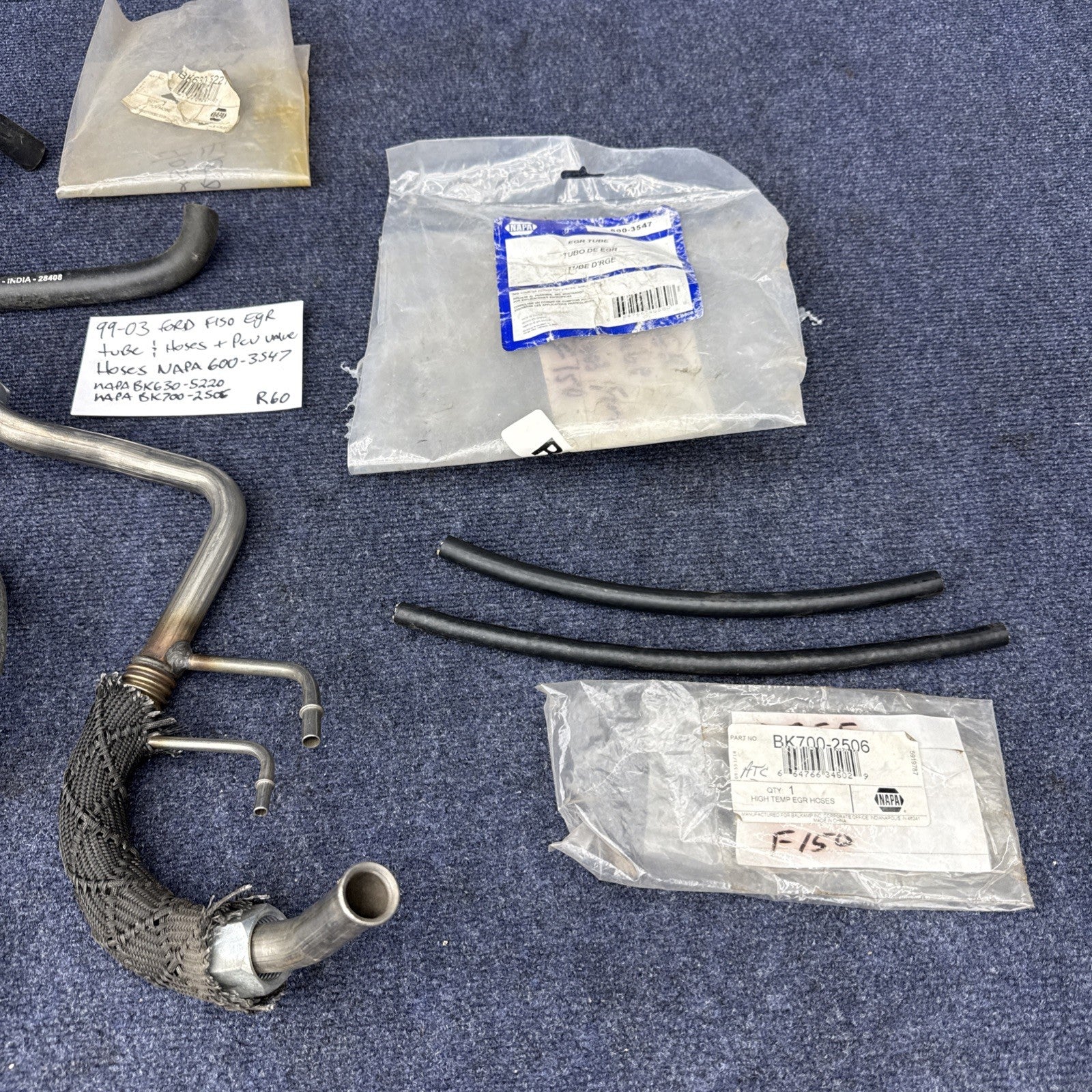 Exhaust Gas Recirculation (EGR) Tube & Pcv Hoses   1999-03 Ford F150 Lincoln Lot