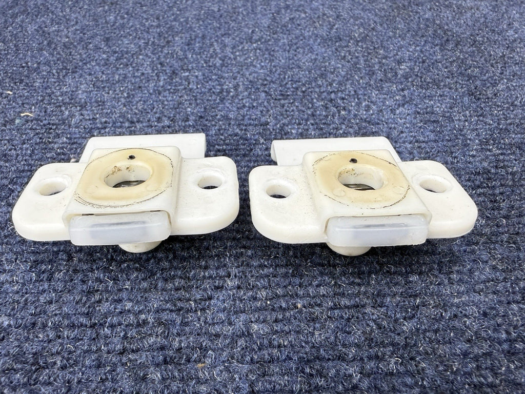 1994-1998 Ford Mustang Lower Rear Seat Retainers Brackets Hardware OEM Factory