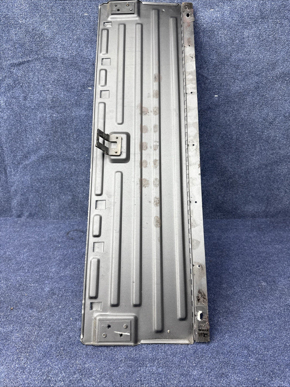 79-83 MUSTANG HATCHBACK REAR BACK SEAT METAL FOLD DOWN PANEL TRUNK COVER OEM