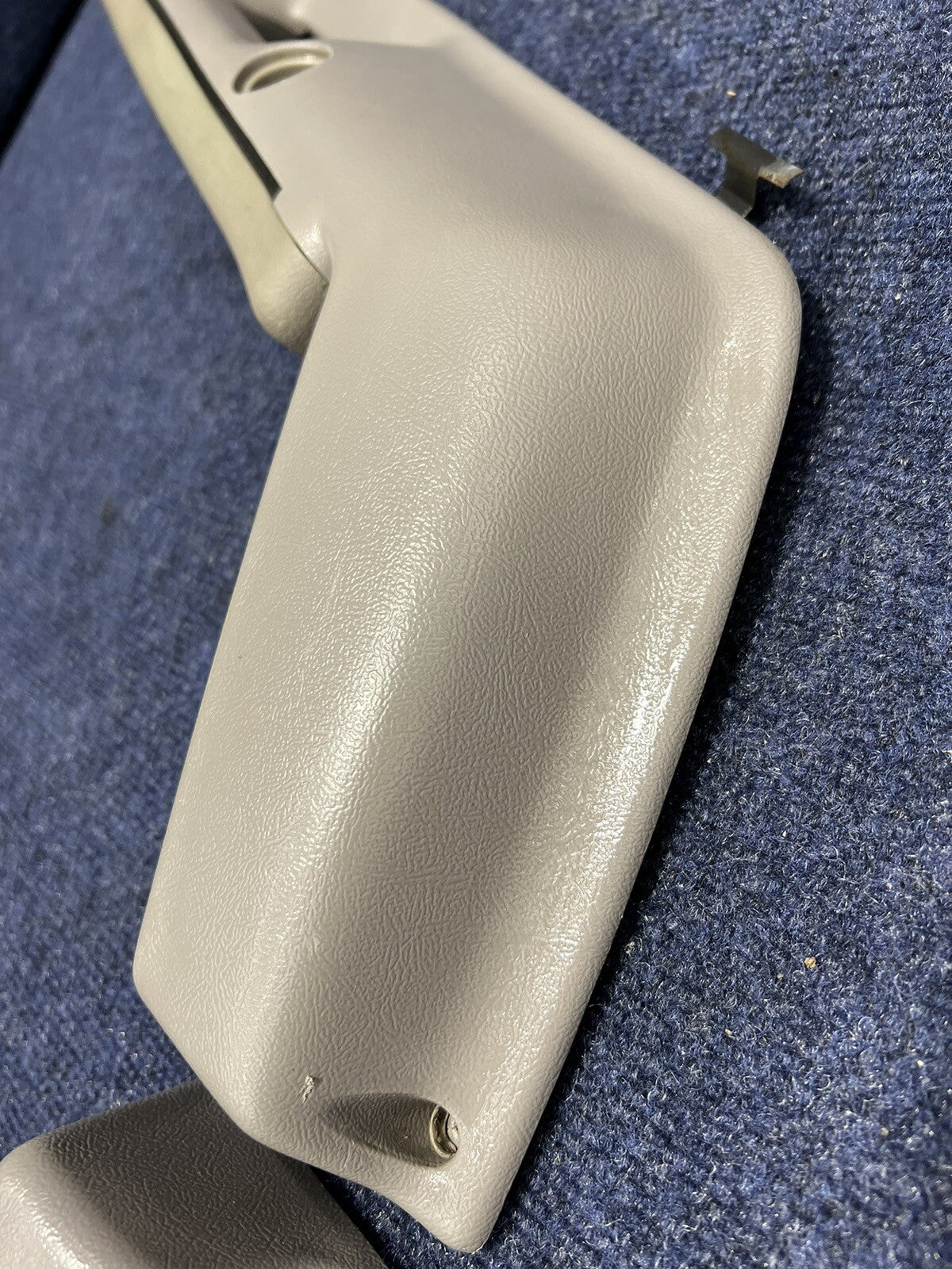 1987-1993 OEM Ford Mustang Grey Front Door Panel Armrests Pull Handle Factory 92