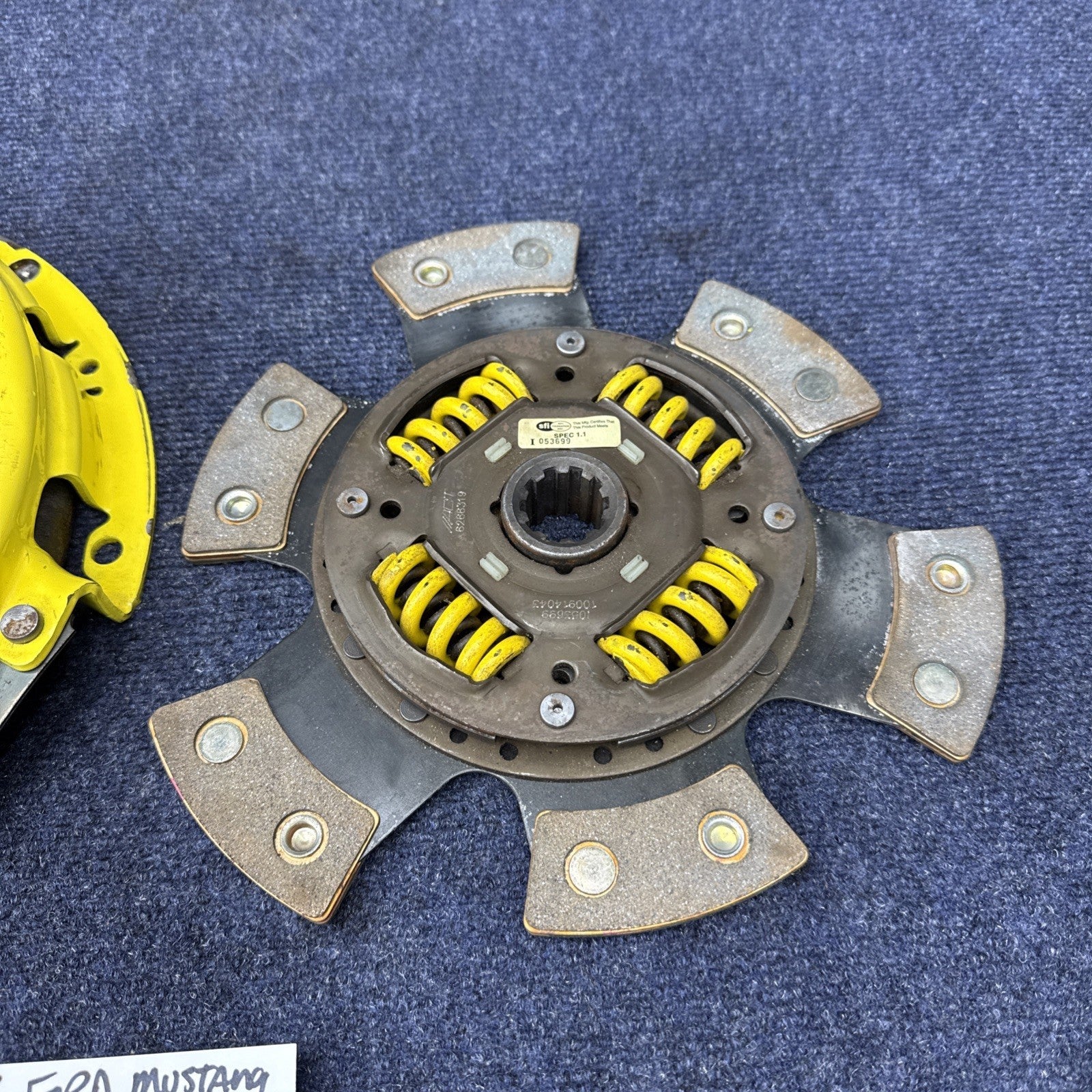 ACT Clutch Kit 86-95 Ford Mustang 5.0L Sport 6 Puck Disc Ceramic Race 10 Spline