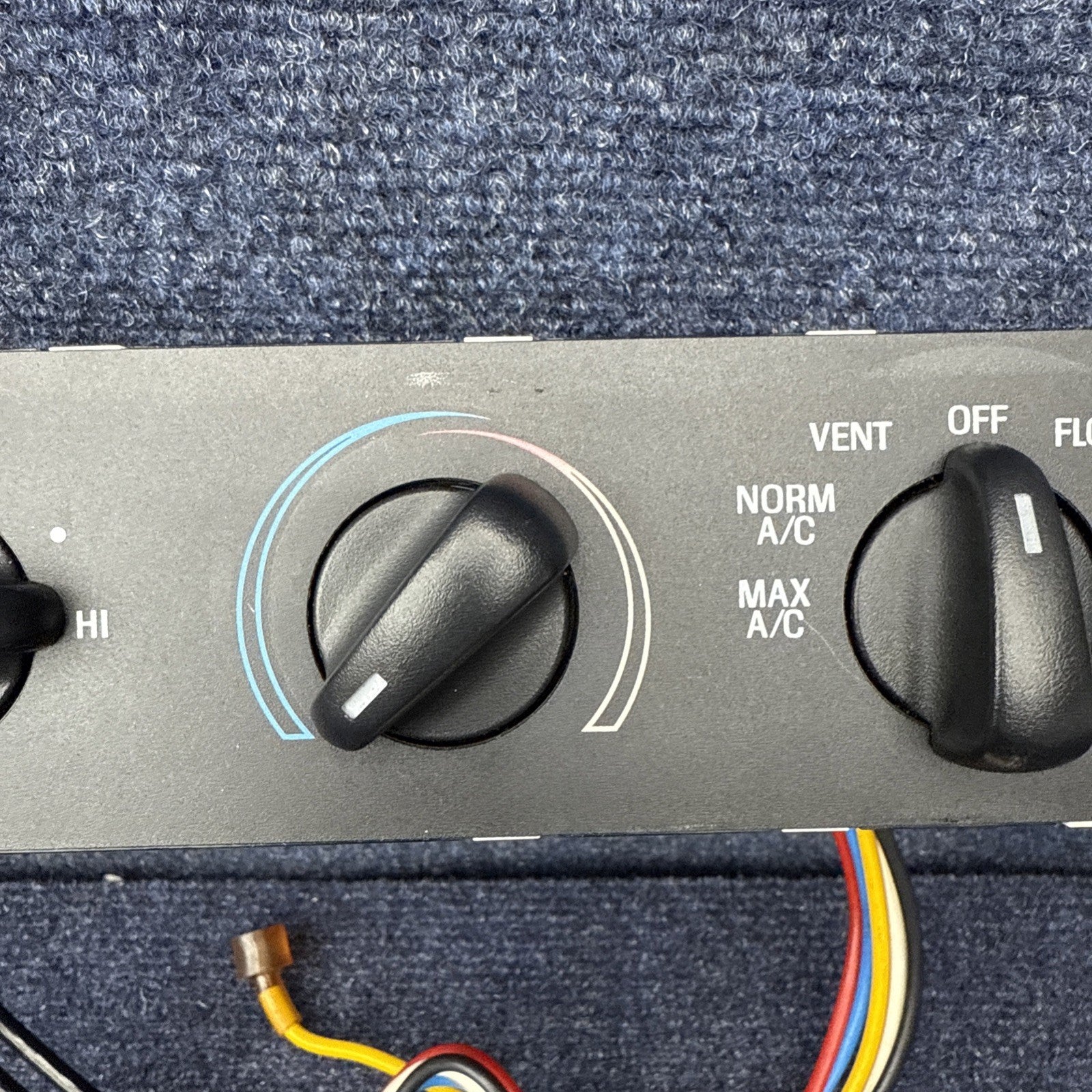 1994-2000 FORD MUSTANG A/C HEATER TEMPERATURE CLIMATE CONTROL SWITCH OEM