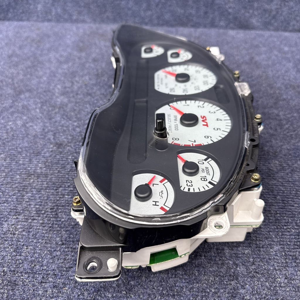 03-04 Mustang Cobra Instrument Cluster 160 Mph Speedometer Gauges 39k Miles Nice