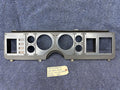 1985 1986 Ford Mustang Gt Grey Black Instrument Gauge Cluster Dash Trim Bezel