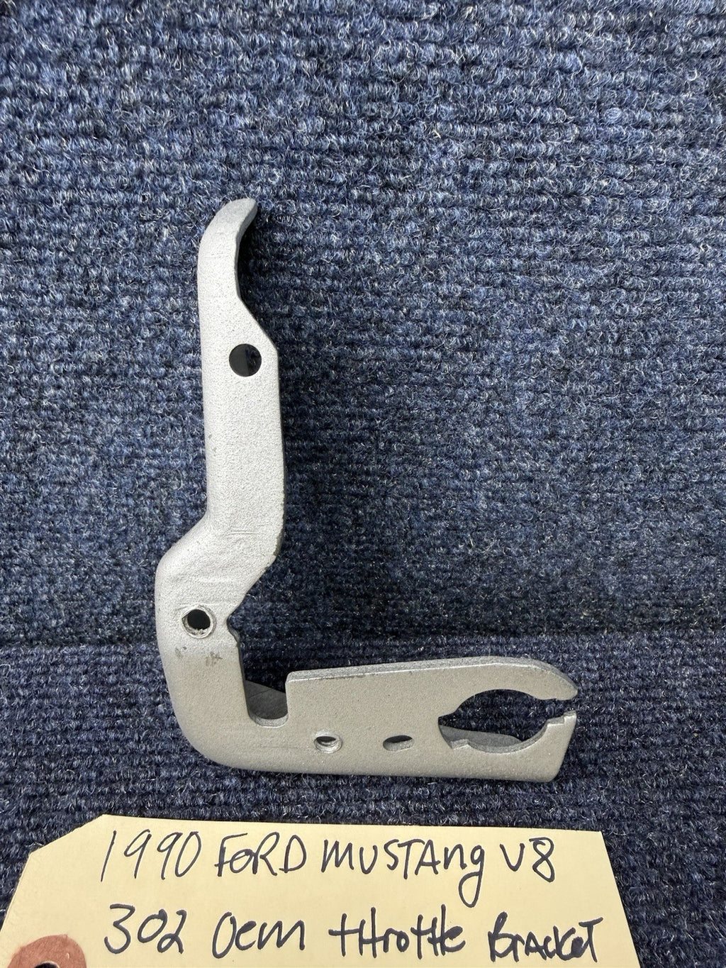 86 87-93 Ford Fox Body Mustang Intake Throttle Cable Bracket 5.0L 302 OEM EFI
