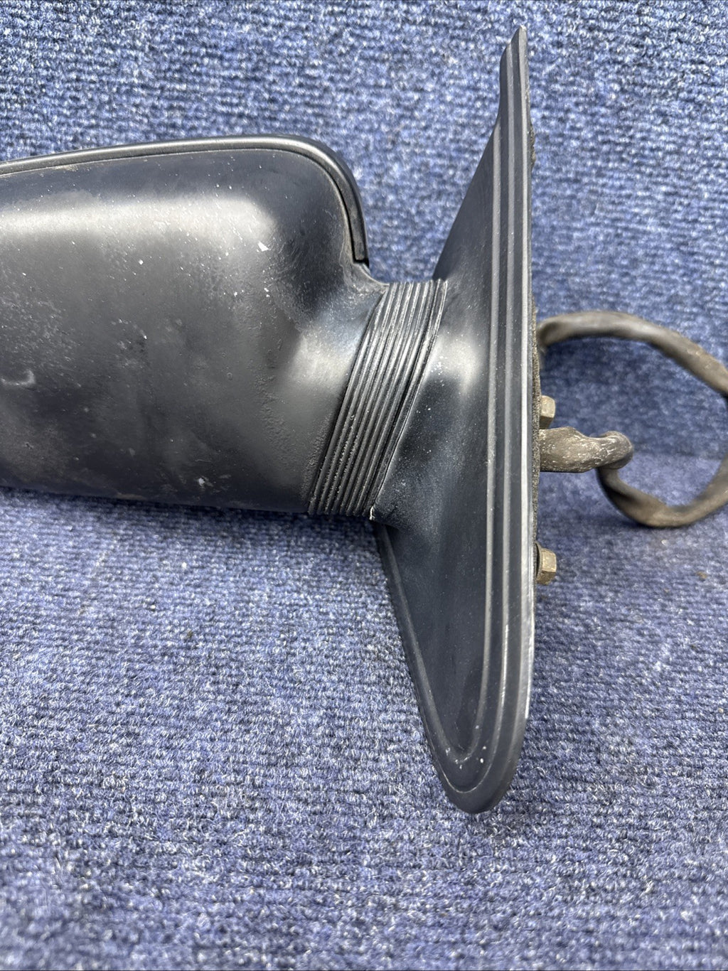 1984-1992 Lincoln Mark VII LSC Passenger Side Power Door Mirror Black Heated Rh