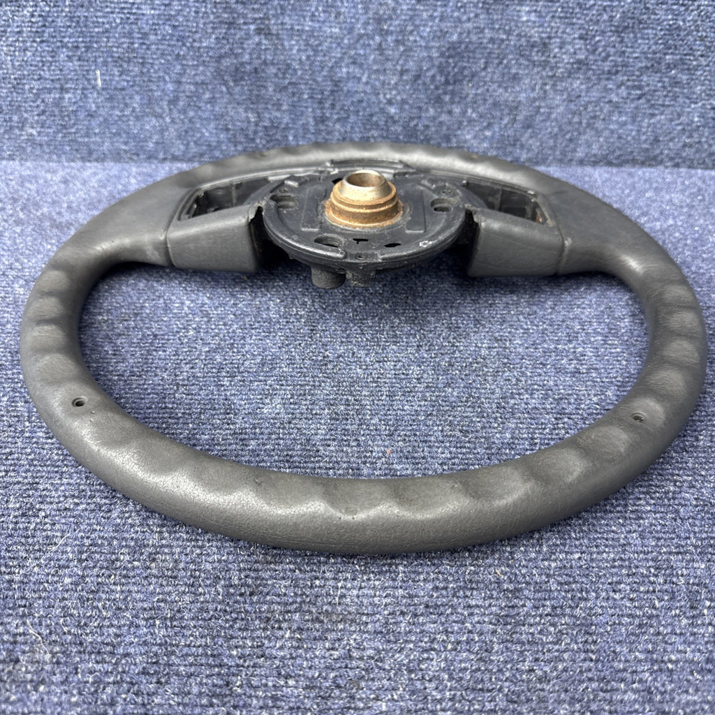 1987-1989 FORD MUSTANG BLACK STEERING WHEEL 87 88 89 OEM GT LX 2 Spoke Factory