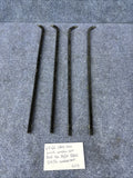 1964 1965 1966 CHEVY GMC TRUCK DOOR WINDOW FELTS Black Rh Lh 4pc Set 64-45982