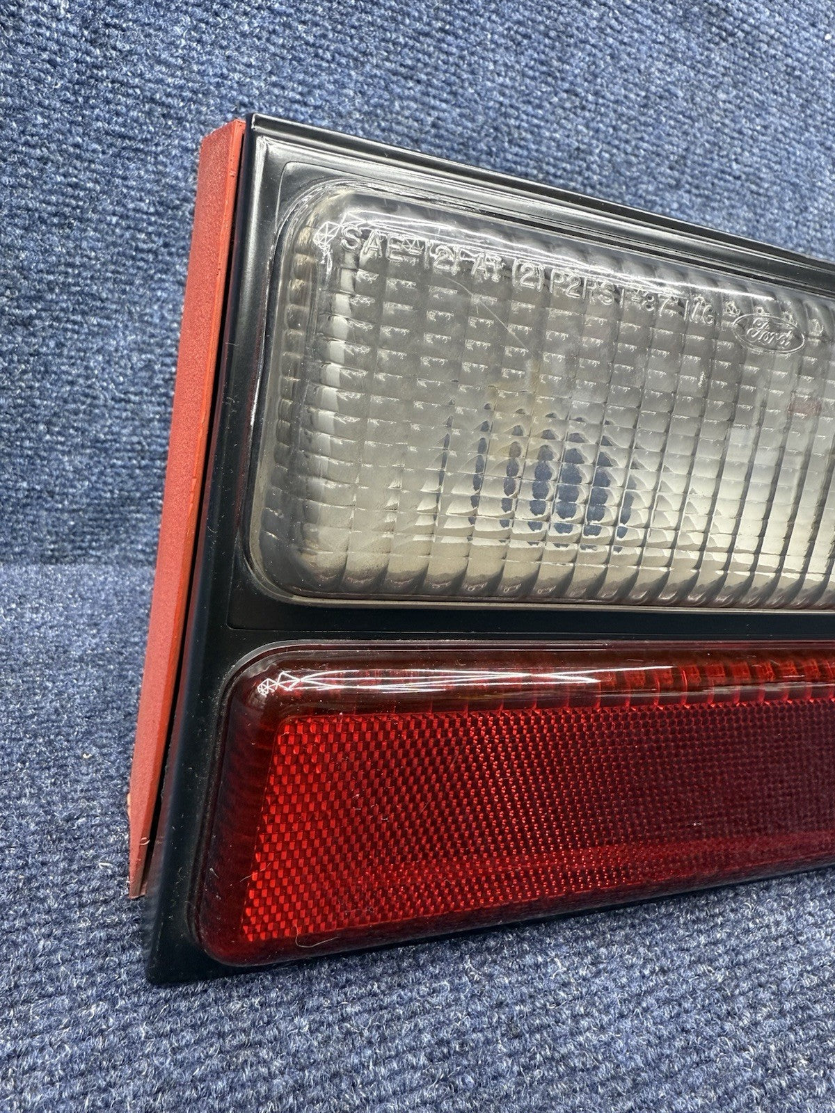 87-93 FORD MUSTANG LX RH PASSENGER TAIL LIGHT OEM FACTORY LENS HOUSING FACTORY