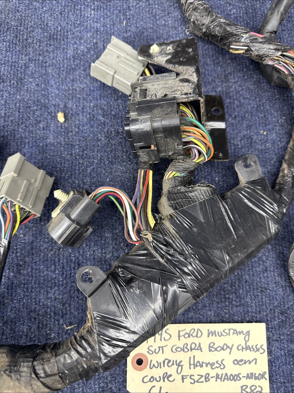 1994-1995 FORD mustang Svt cobra body Harness Coupe OEM Factory chassis Wiring