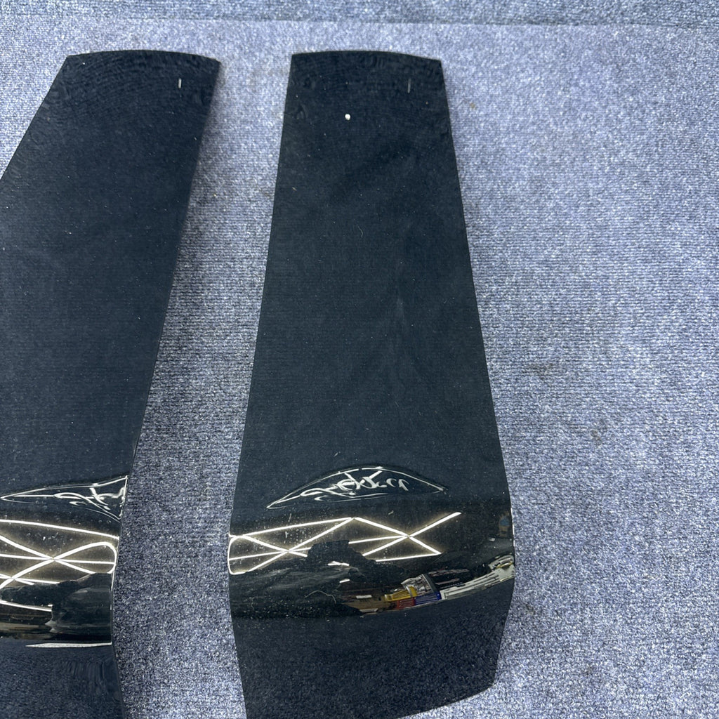 Nos Vintage Shades Of Competition Taillight Covers 87-93 Mustang Black Out Pair