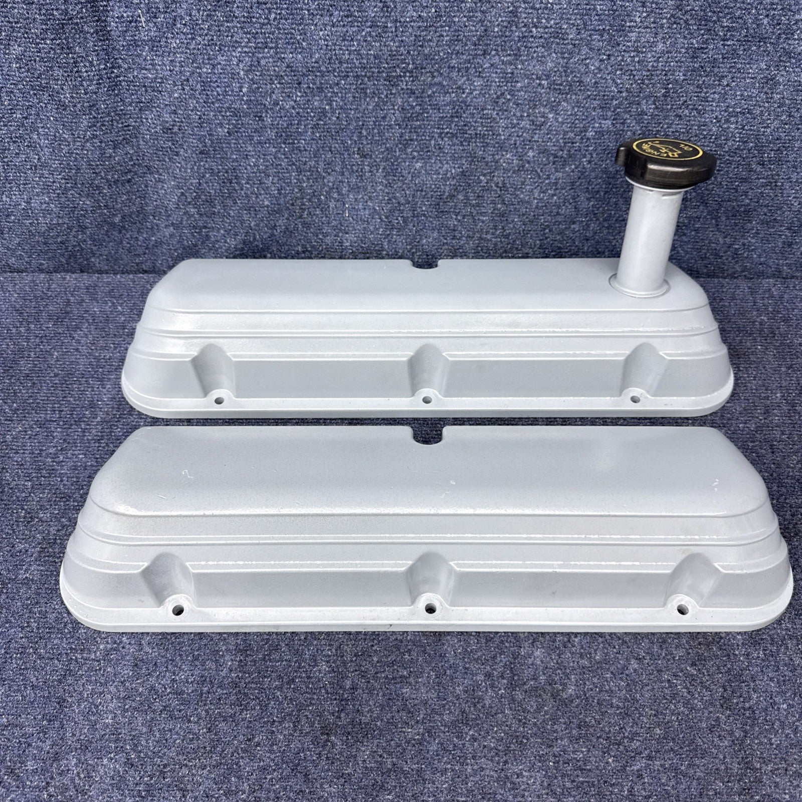 87-93 Ford Mustang Factory Aluminum Valve Covers 5.0L 5.0 302 289 E6ZE-6583-AB