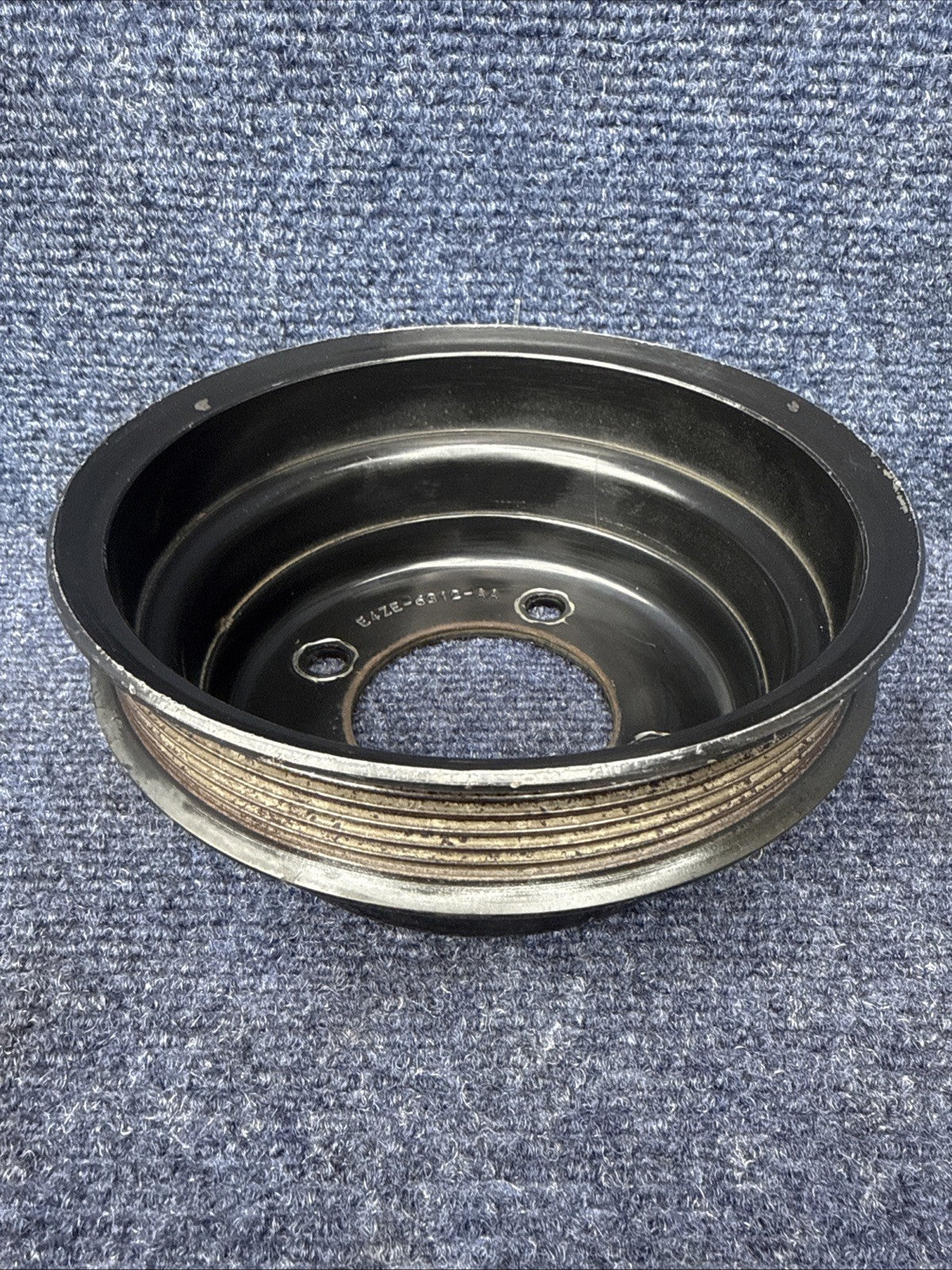 86-93 FORD MUSTANG 5.0 LX GT 302 CRANK SERPENTINE BELT PULLEY OEM E4ZE-6312-AA