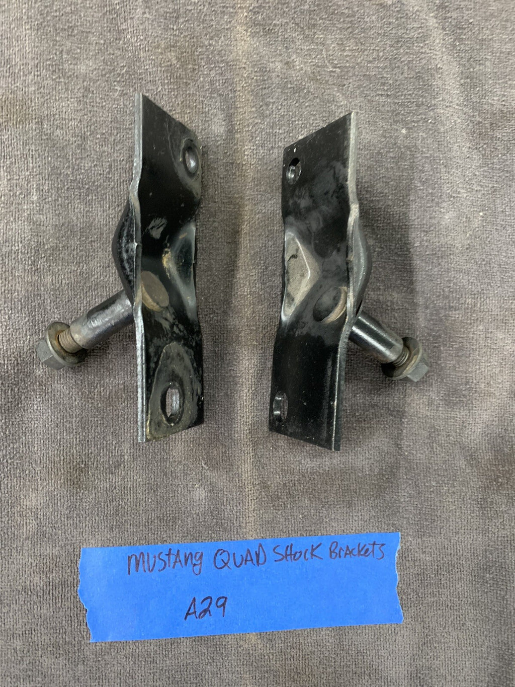 86-93 Ford Mustang GT LX 5.0 Quad Shock Mounting Brackets & Hardware