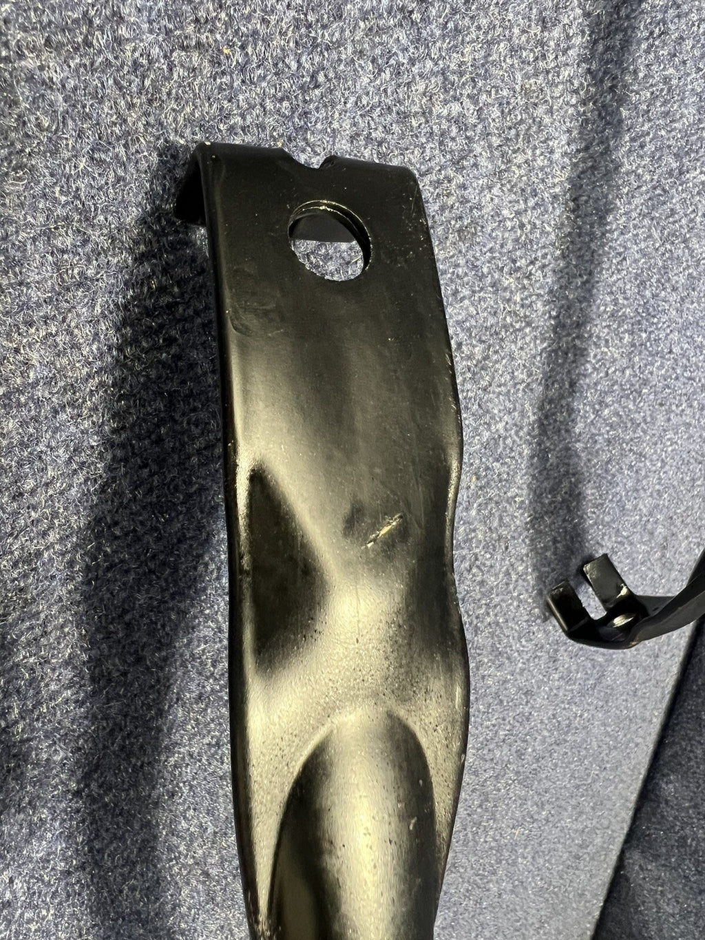 1990-1993 Ford Mustang Rear Seat Mounting Bracket Lower Bottom Cushion Belt Bars