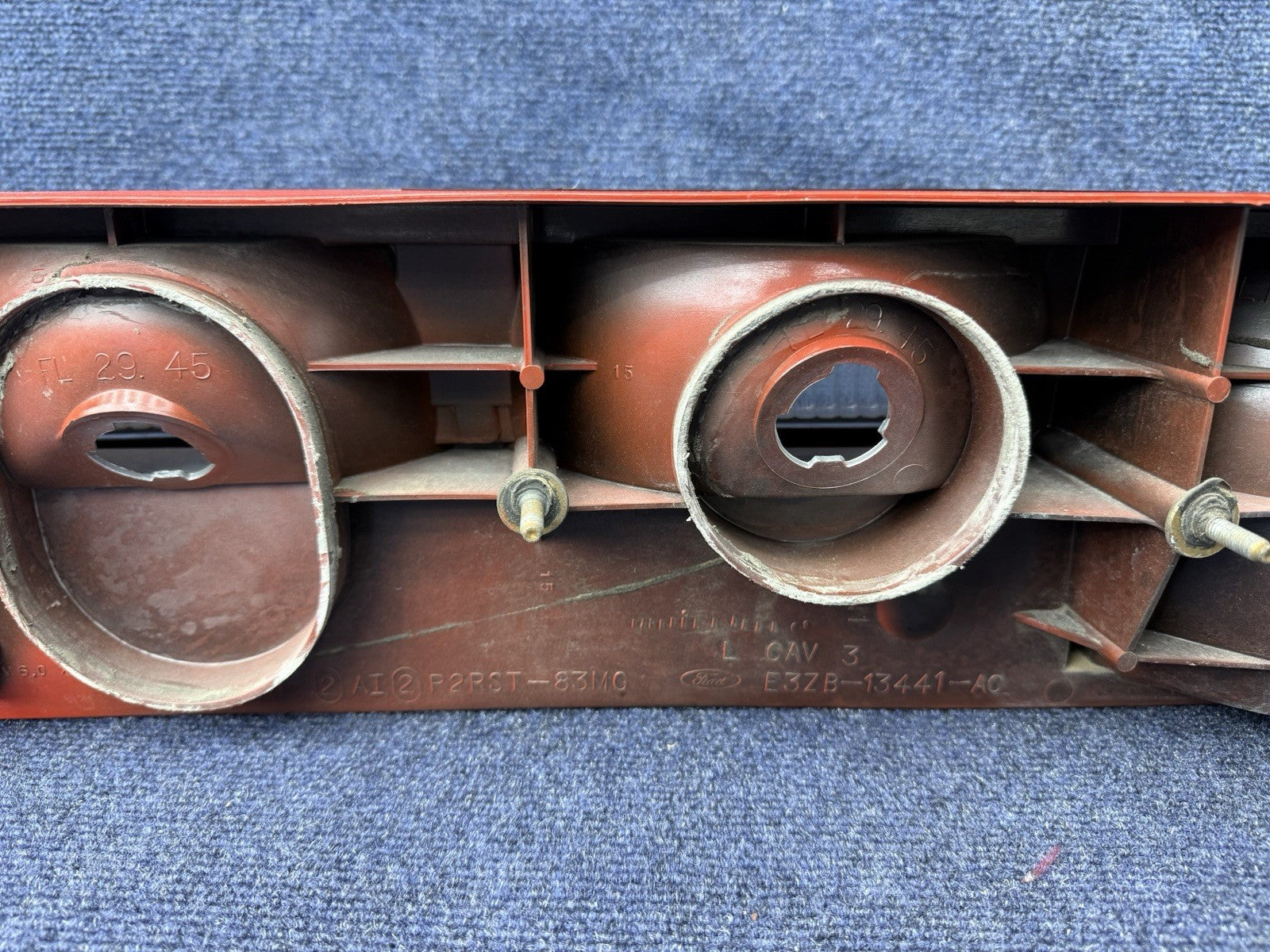 87-93 FORD MUSTANG LX Lh Driver  TAIL LIGHT OEM FACTORY LENS HOUSING FACTORY
