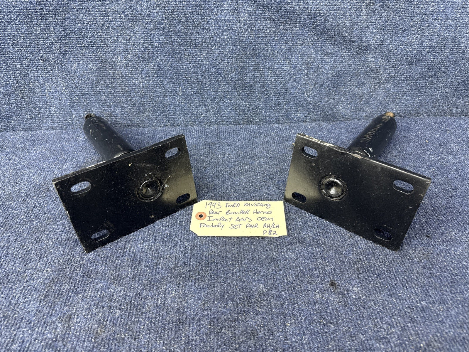 1987 - 1993 Ford Mustang Rear Bumper Crash Impact Absorbers 87-93 OEM Factory