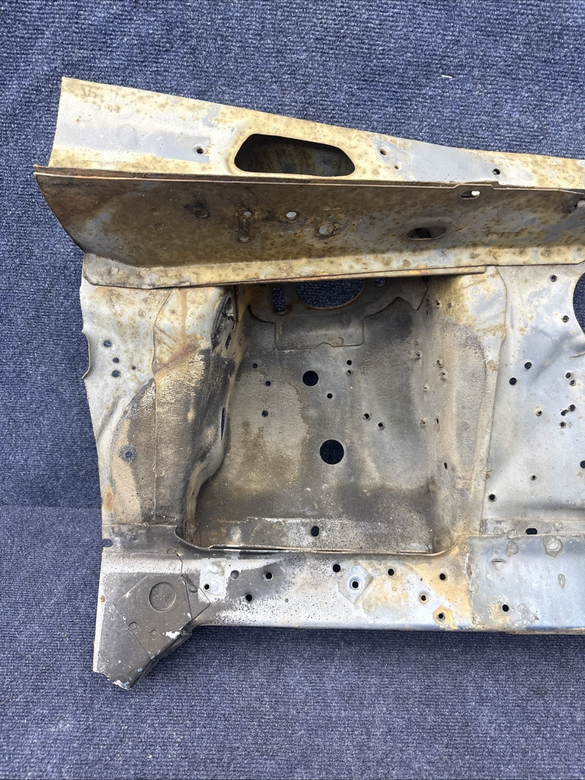 1987  1993 MUSTANG Rh FENDER APRON FRAME SHOCK TOWER METAL OEM Passenger Side 90