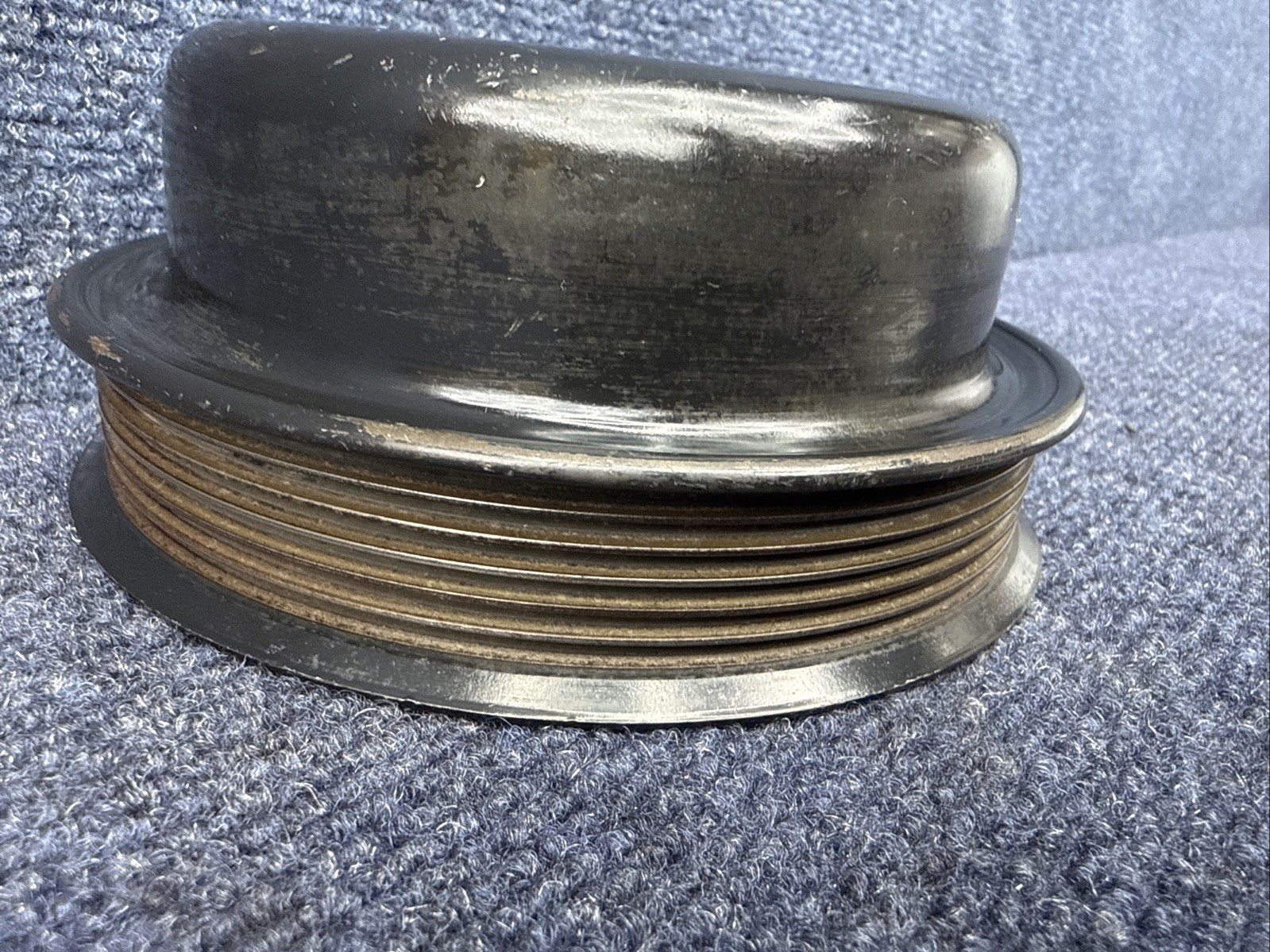 86-93 FORD MUSTANG 5.0 LX GT 302 CRANK SERPENTINE BELT PULLEY OEM E4ZE-6312-AA