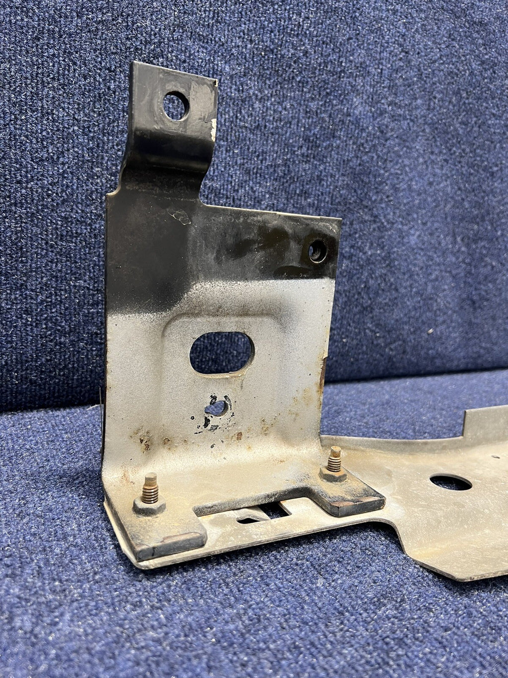 87-93 Ford Mustang GT Bumper Fog Light Brace Lower Mounting Bracket Support OEM