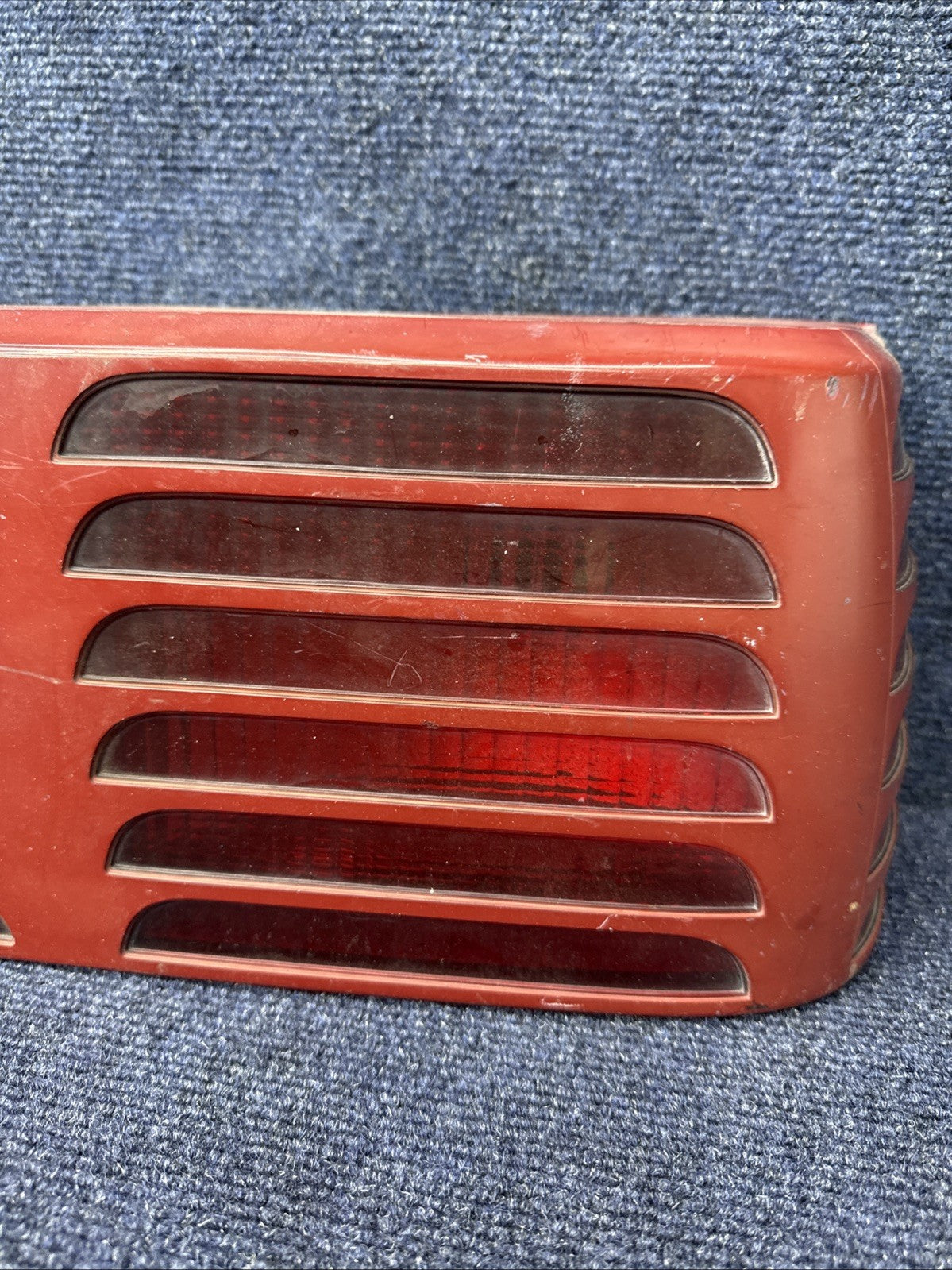 87-93 Ford Mustang GT Tail Light Lens OEM Stock 5.0L LH & Rh Pair Cheese Grader