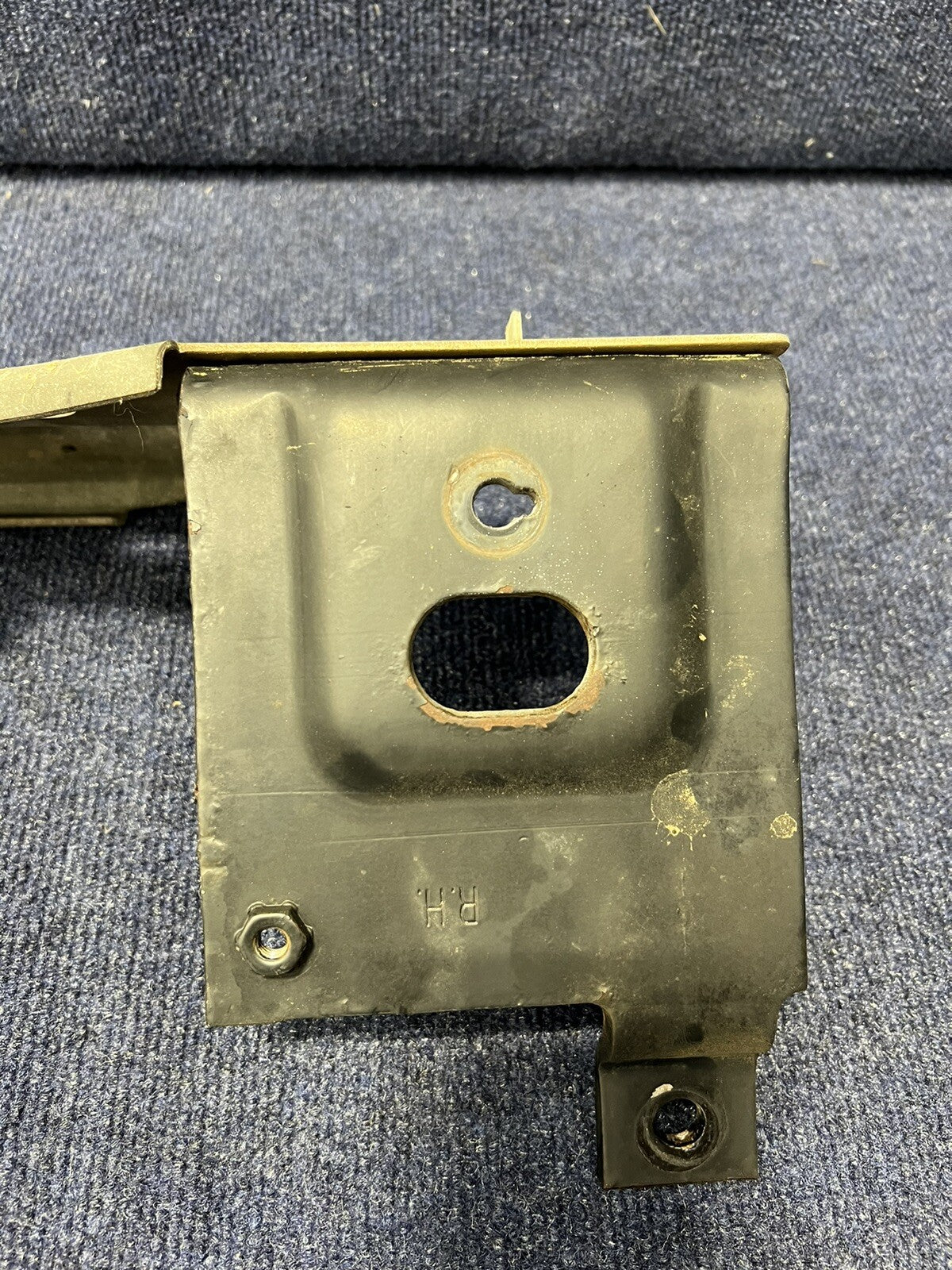 87-93 Ford Mustang GT Bumper Fog Light Brace Lower Mounting Bracket Support OEM