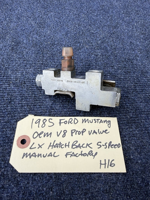1980-1986 OEM MUSTANG GT DISC BRAKE DISTRIBUTION BLOCK AND PROPORTIONING VALVE