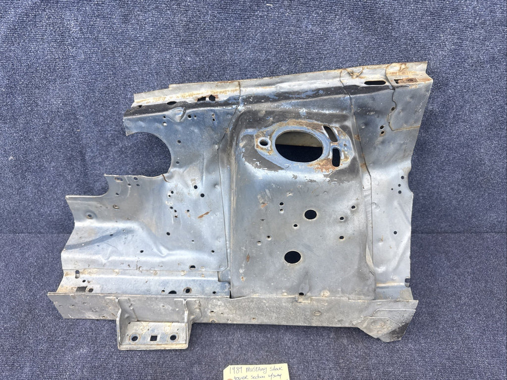 1987  1993 MUSTANG Rh FENDER APRON FRAME SHOCK TOWER METAL OEM Passenger Side 90