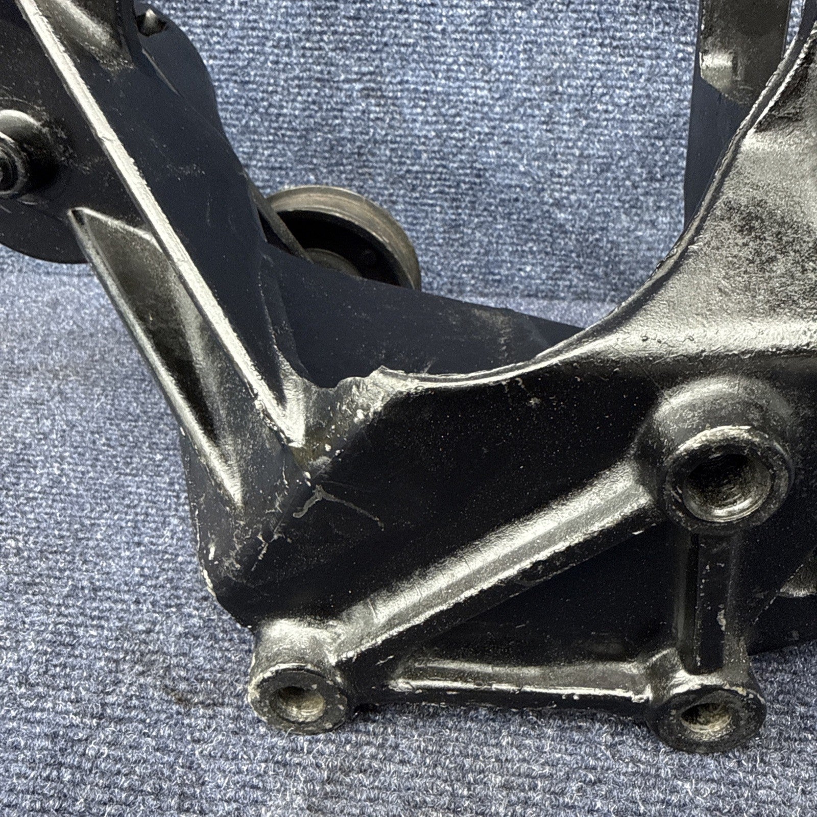 85-93 Ford Mustang Alternator Bracket Front Belt Accessory Smog Tensioner OEM V8