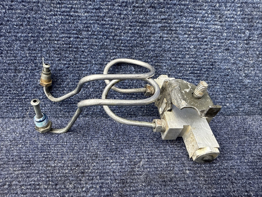 87-93 Ford Mustang Brake Proportioning Valve w/ Bracket Master Cylinder DRUM OEM