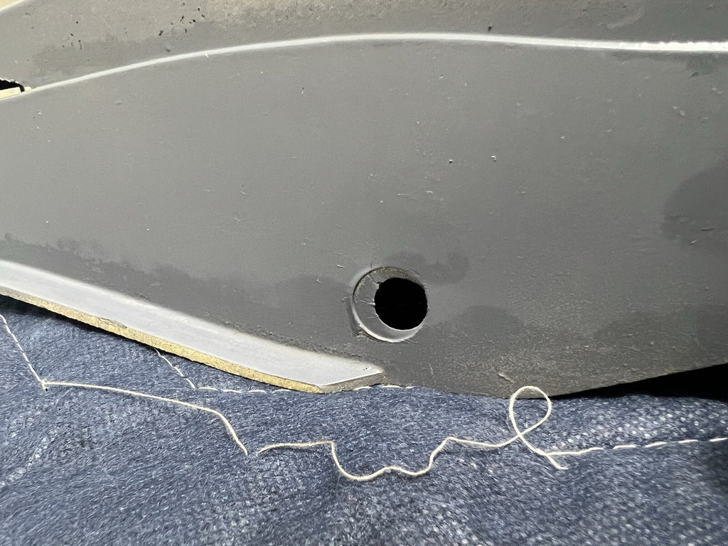 87-90 Ford Mustang DRIVER LH Front Fender Extension Spat LX Lower Fender Trim