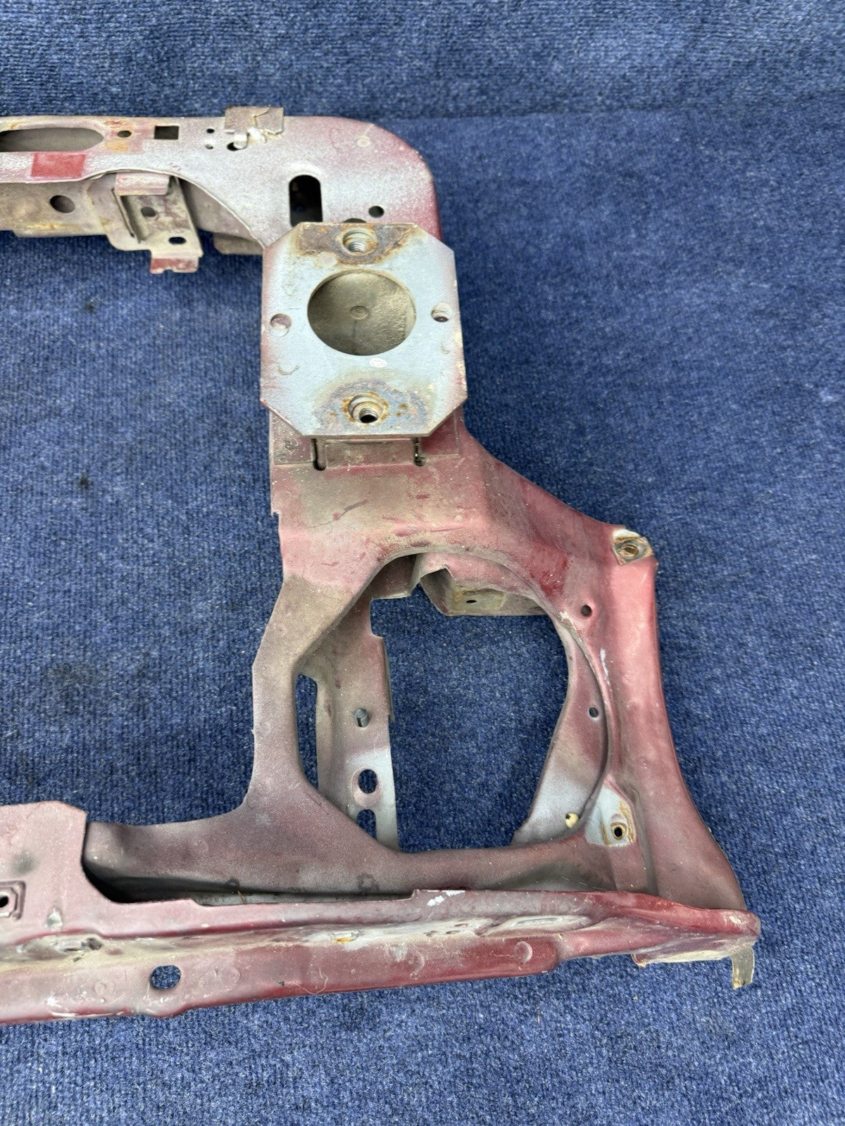 1990 - 1993 MUSTANG CORE SUPPORT & BUMPER SUPPORT METAL REPAIR OEM Section 90-93