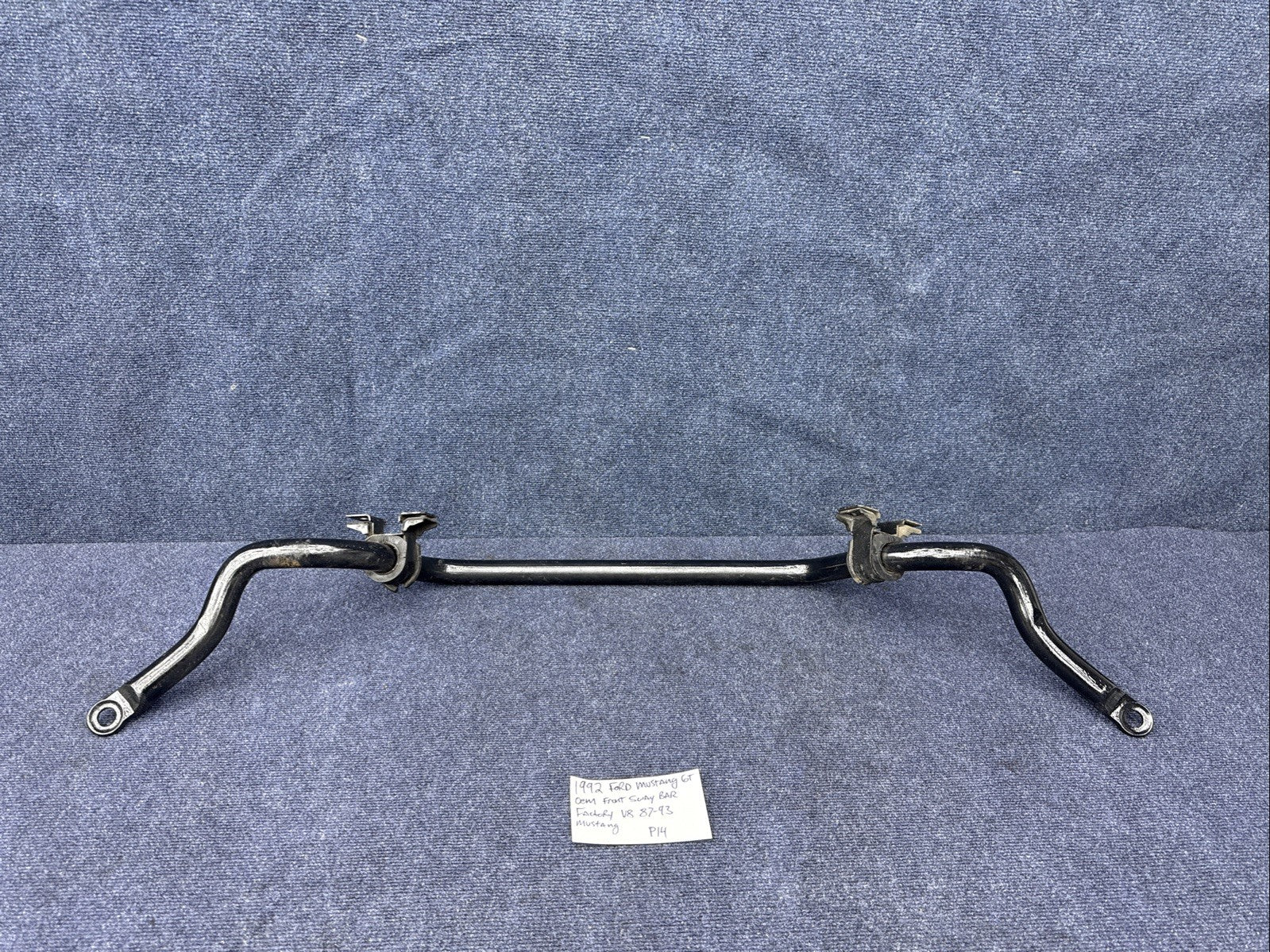 87-93 Ford Mustang Sway Bar Factory V8 Front Steering Suspension OEM Gt Lx 1992