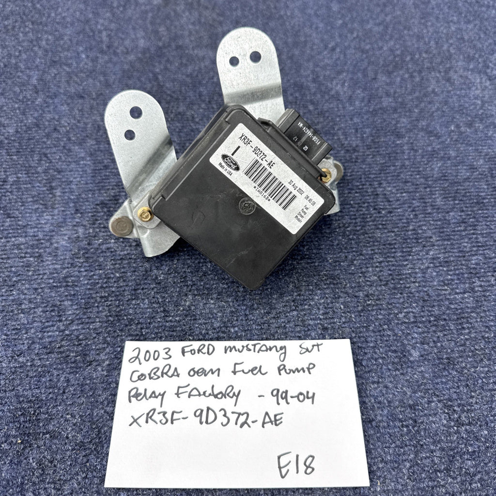 99-04 MUSTANG FUEL PUMP RELAY OEM FACTORY STOCK 99FS   XR3F-9D372-AE