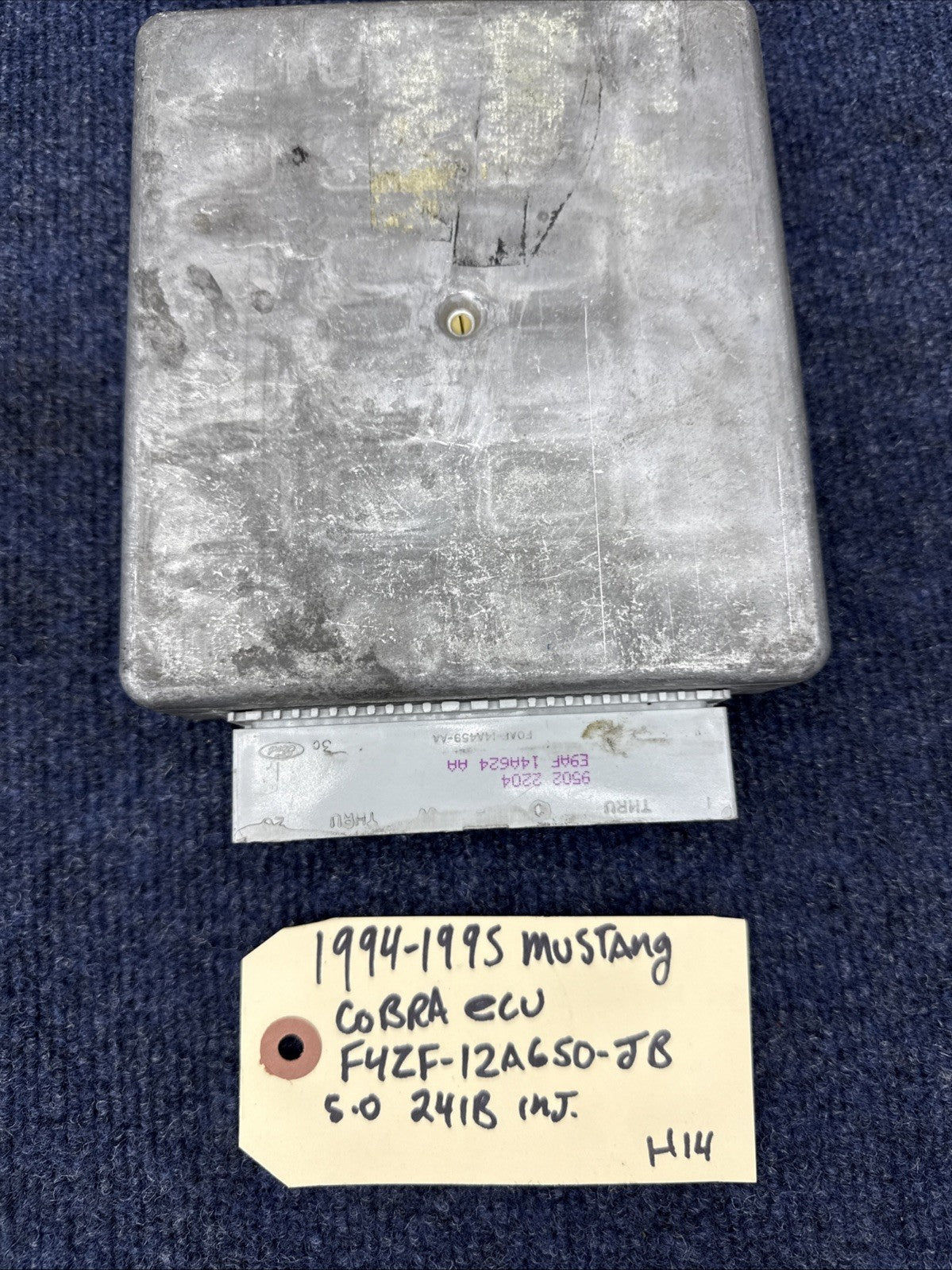 1994 1995 Ford Mustang Cobra Mustang Computer PCM ECM F4ZF-12A650-JB J4J1
