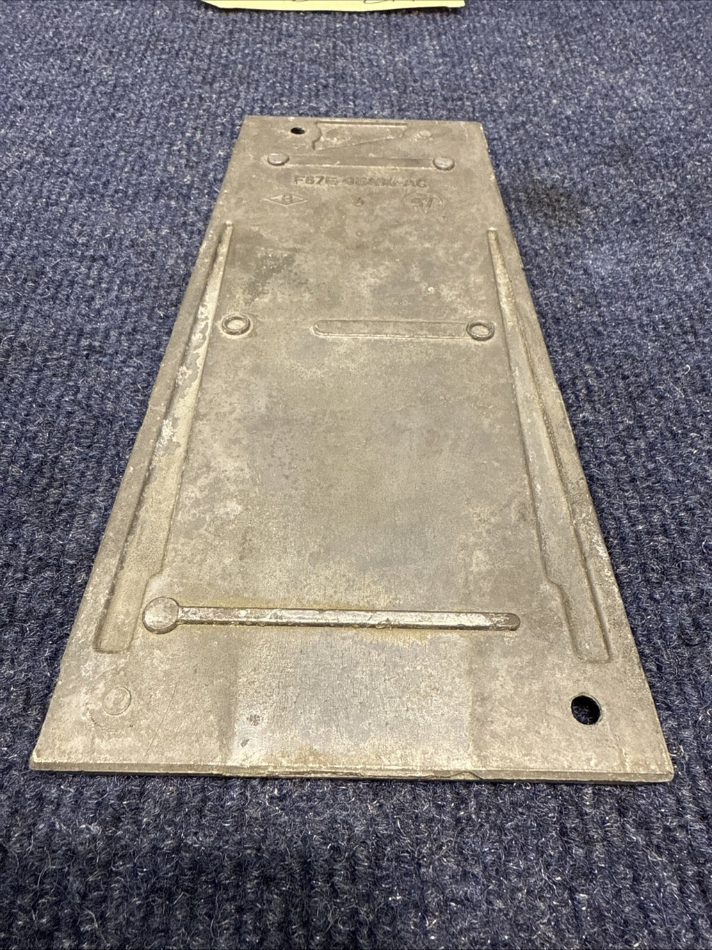 86-87-93 Ford Mustang Factory Upper Intake Manifold Plaque Cover 5.0 V8 OEM Fox