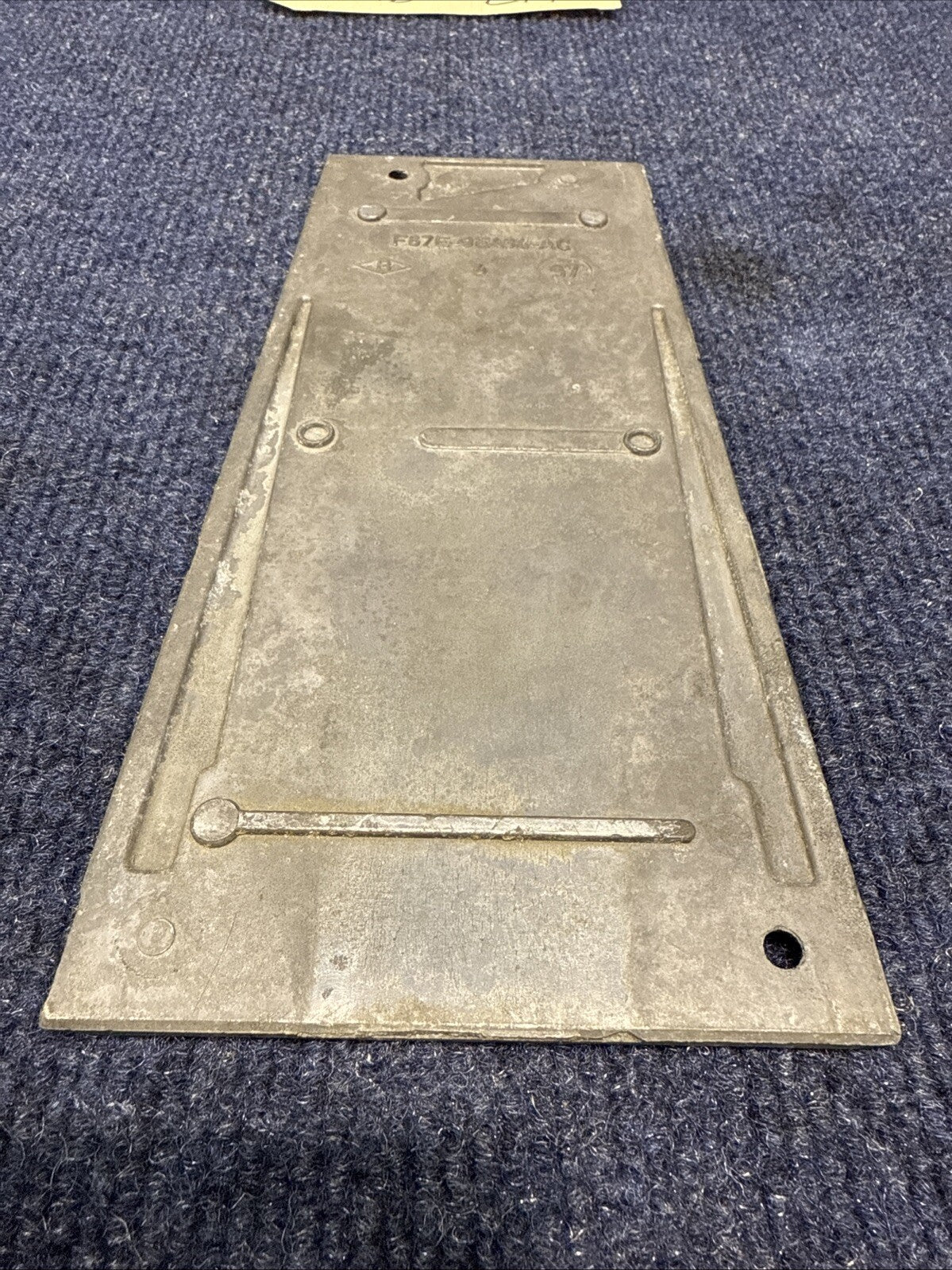 86-87-93 Ford Mustang Factory Upper Intake Manifold Plaque Cover 5.0 V8 OEM Fox