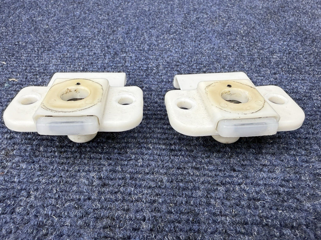 1994-1998 Ford Mustang Lower Rear Seat Retainers Brackets Hardware OEM Factory