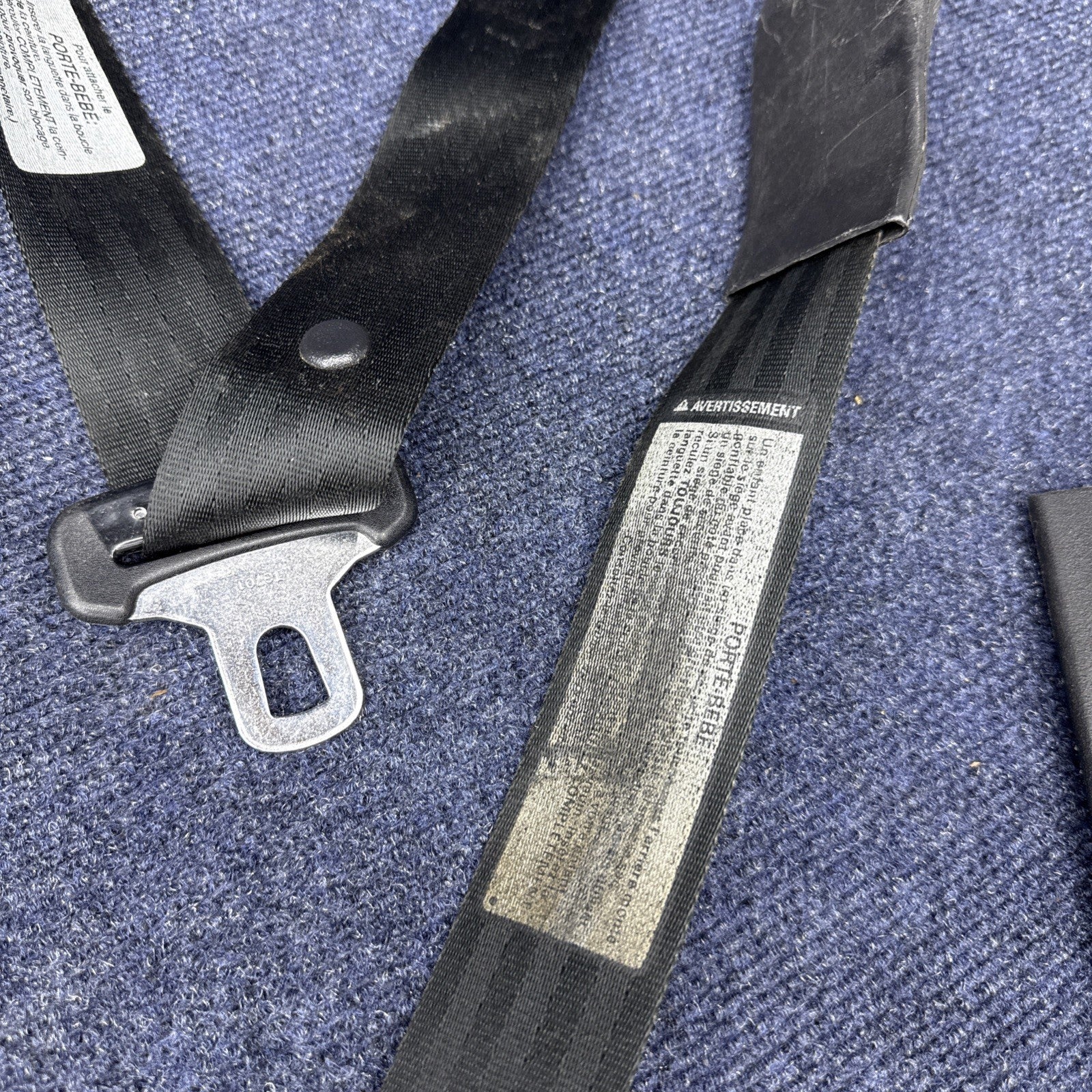 1994 Mustang Svt Cobra Coupe Complete Black Seatbelt Set Front Rear Rh Lh OEM