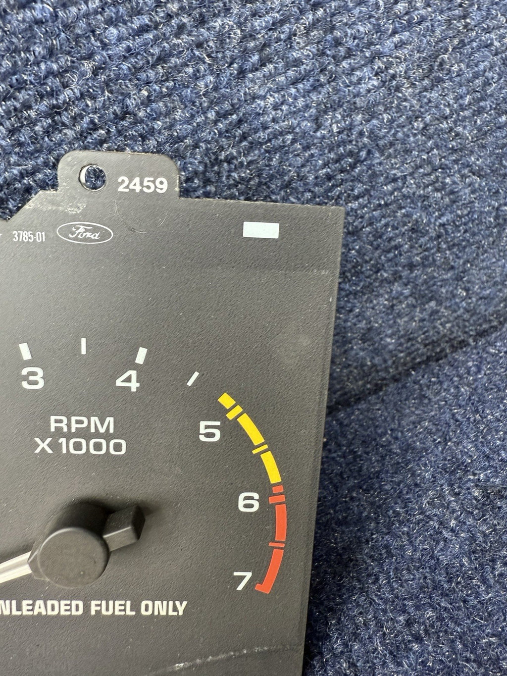 1990-1993 Ford Mustang Tachometer Unit 7,000 RPM Gauge Tach Factory Stock v8 7k