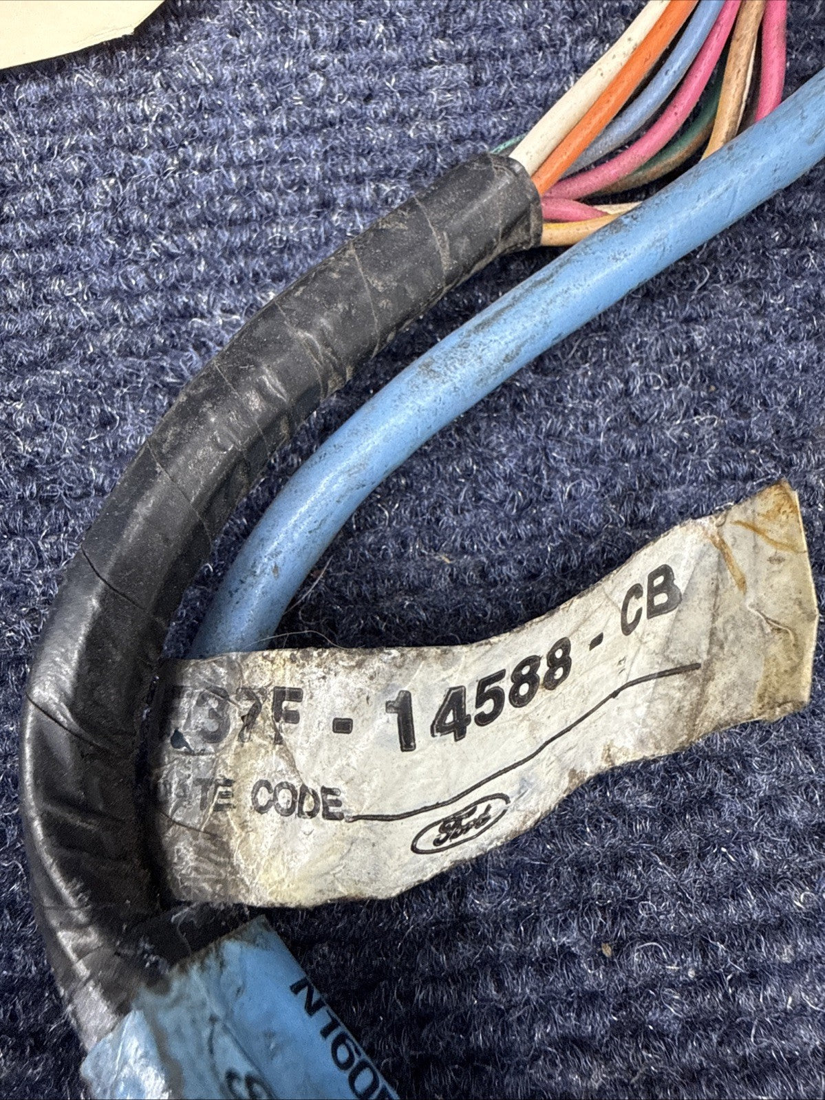 1993 FORD MUSTANG PREMIUM STEREO AMPLIFIER WIRING HARNESS F3ZB-9B113-AC OEM