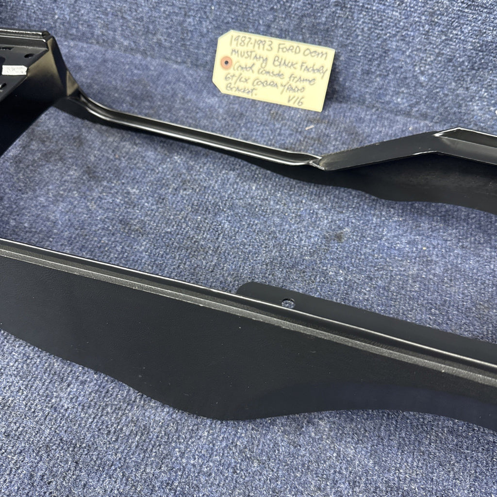 87-93 Ford Mustang BLACK Center Console Frame Factory Interior COBRA OEM GT LX