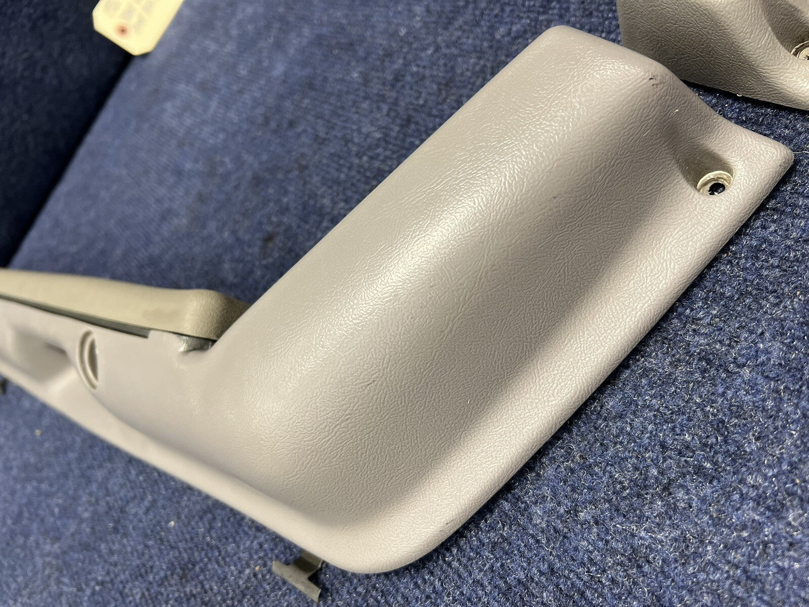 1987-1993 OEM Ford Mustang Grey Front Door Panel Armrests Pull Handle Factory 92