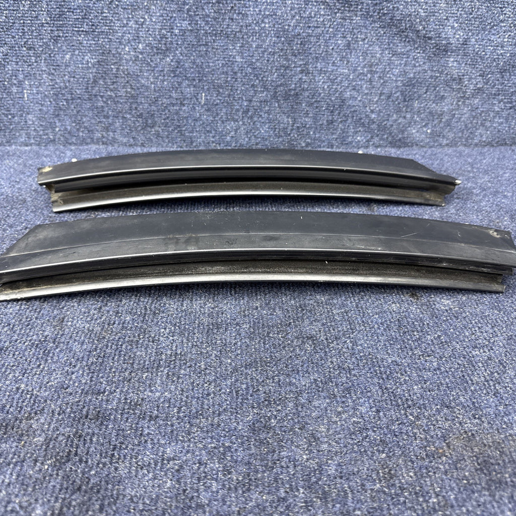 83-93 Mustang RH & LH Convertible Quarter Window Trim Guide Rear OEM 1987-1993