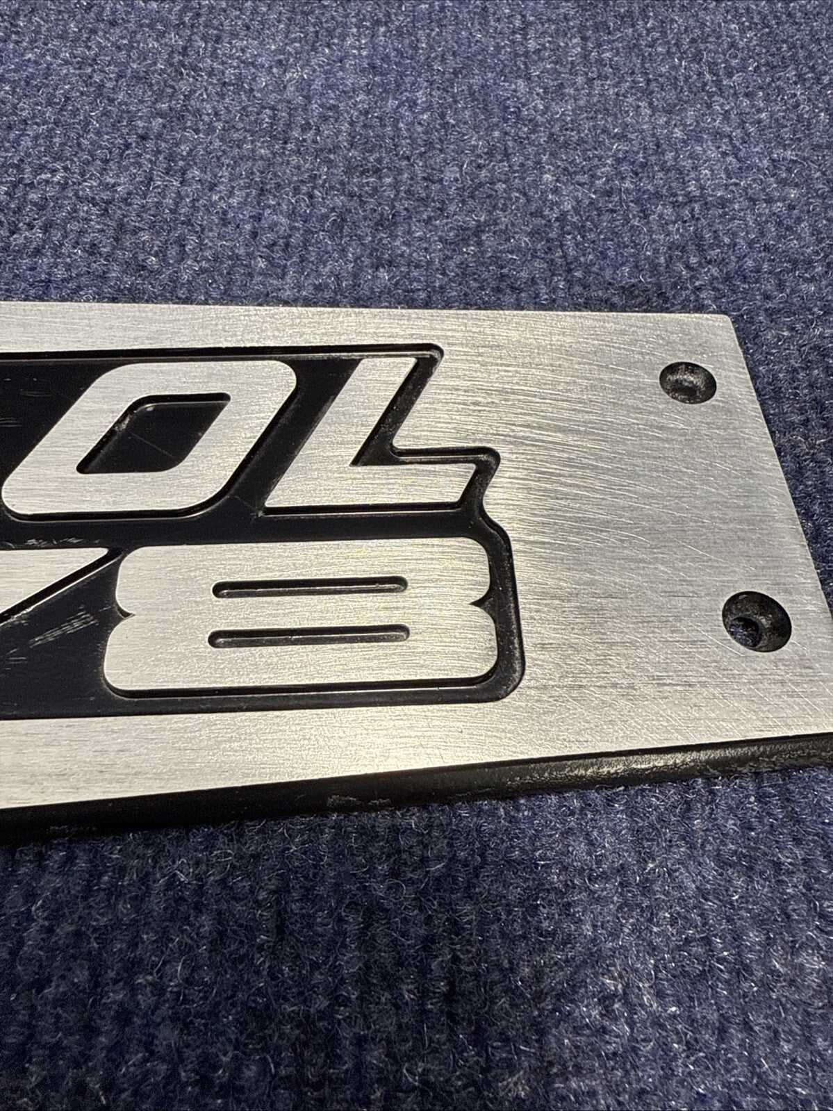 86-87-93 Ford Mustang Factory Upper Intake Manifold Plaque Cover 5.0 V8 OEM Fox