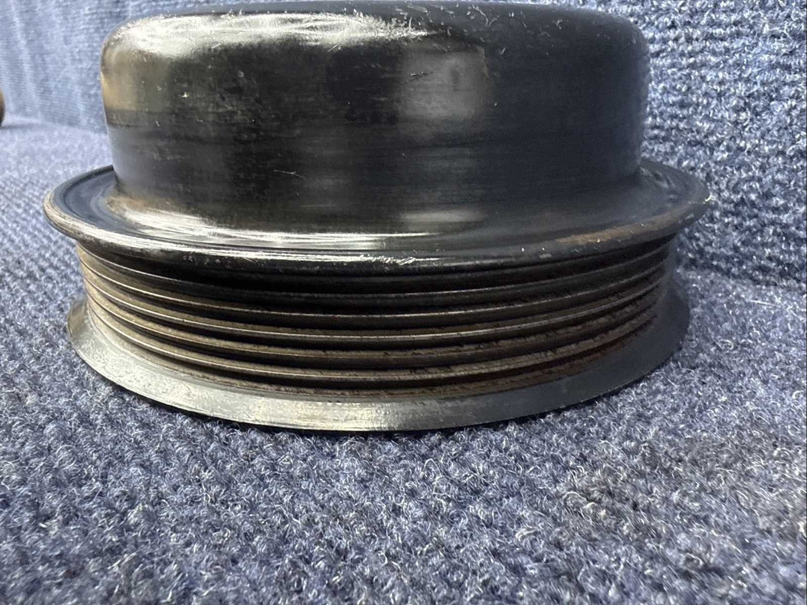 86-93 FORD MUSTANG 5.0 LX GT 302 CRANK SERPENTINE BELT PULLEY OEM E4ZE-6312-AA