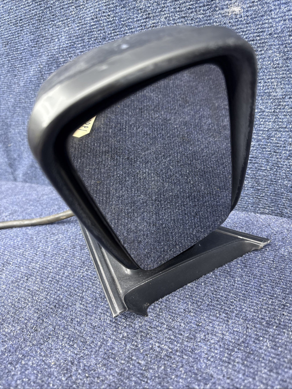 1984-1992 Lincoln Mark VII LSC Driver Side Left Power Door Mirror Black Heated