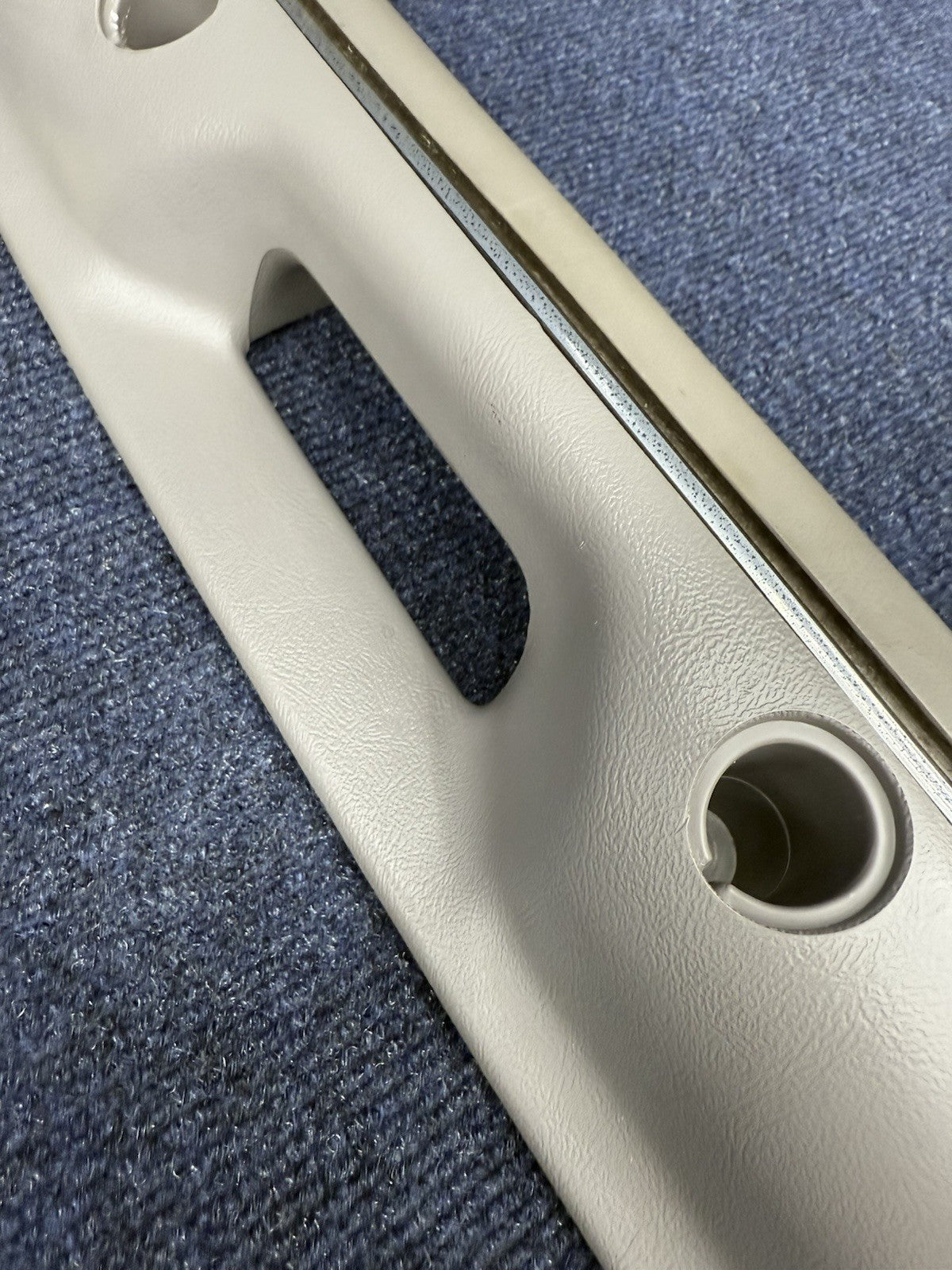 87-93 Ford Fox Body Mustang Gray Door Handle Pull Armrest 1987-1993 5.0L OEM